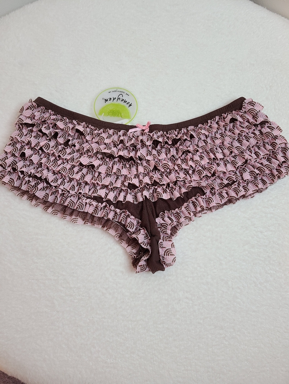 Honeydew Urban Horizon Ruffle Mesh Rumba Panty Size Lg